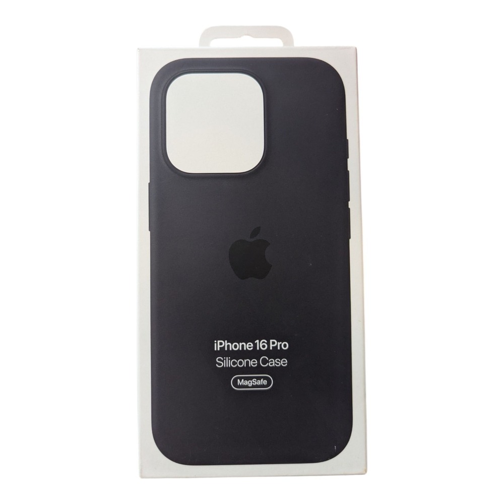 H9-O Apple Silicone Case with MagSafe for iPhone 16 Pro - Black